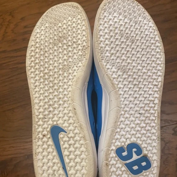 Nike Blue and Black Men's Hyper Huarache Sneakers - Picture 6 of 7